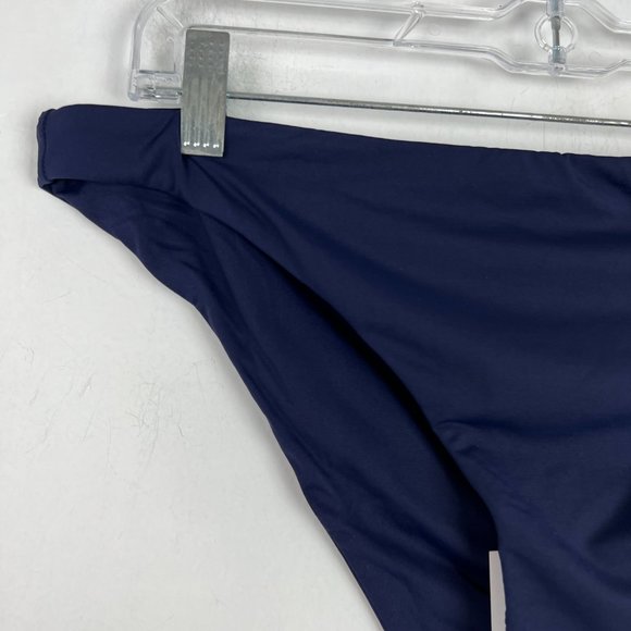 NWT Andie Swim The Cheeky Bottom Flat Bikini Navy Blue Size Small S NEW - Picture 3 of 12